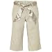 satin sash capris