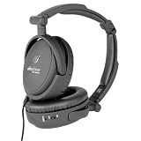 Buy ABLE PLANET NC200B True Fidelity Foldable Active Noise Canceling Headphones (Black) by AblePlanet