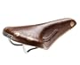 Brooks Saddles Team Professional Alpe D'Huez Bicycle Saddle (Men's, Chrome Rails, Honey)