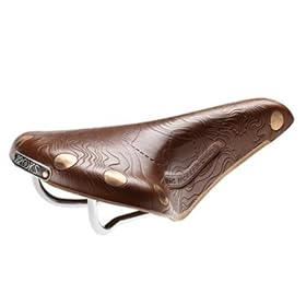 Buy Brooks Saddles Team Professional Alpe D'Huez Bicycle Saddle (Mens, Chrome Rails, Honey)