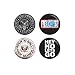 Ramones - Button Set Logo (in 2,5 cm)