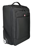 Port Manhattan Trolley 17 / 18 inch Overnight Roller Design 1680D Ballistic Nylon Storage and Laptop Bag Upto 18.4 inch - Black