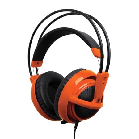 SteelSeries Siberia V2 Full-Size Gaming Headset (Orange)