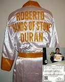Roberto Duran Signed Boxing Robe