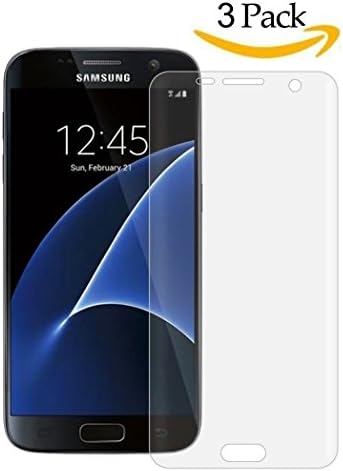 Samsung Galaxy S7 Screen Protector Full Screen Coverage Anti-Explosion HD Ultra Clear Film (3 Pack)
