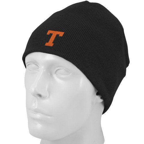 Top of the World Texas Longhorns Black Easy Does It Knit Beanie Cap