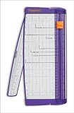 Fiskars 96927097J, Patented Triple Track Portable Euro Paper Trimmer , 12-Inch