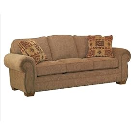 Broyhill 505X / 7397-85E / 7398-18L Cambridge Queen Sleeper Sofa in Java