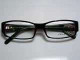 100% Authentic Brand New Prada VPR 03H 5AY-1O1 Dark Tortoise/Green Eyeglasses 53mm