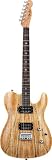 Fender Special Edition Custom Spalted Maple Tele® Electric Guitar, Natural, Rosewood Fretboard