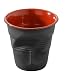 Revol Eclipse RGOE0118-137 6.25 Ounce Cappuccino Crumpled Tumbler, Red