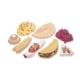 Learning Resources - Hispanic Play Foods, Set of 8 by Learning Resources