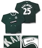 【#25　NAKAMURA中村)】NIKE 07/08 セルティック アウェイ長袖ユニフォームimp