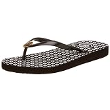 Roxy Women's Palm Beach Thong Sandal,Black,9 M US