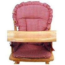 Wooden High Chair Pad - Red Gingham
From KidsLine
