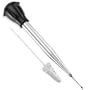 HIC Baster Set with Stainless Steel Baster, Cleaning Brush and Injector Needle