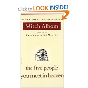 THE FIVE PEOPLE YOU MEET IN HEAVEN.