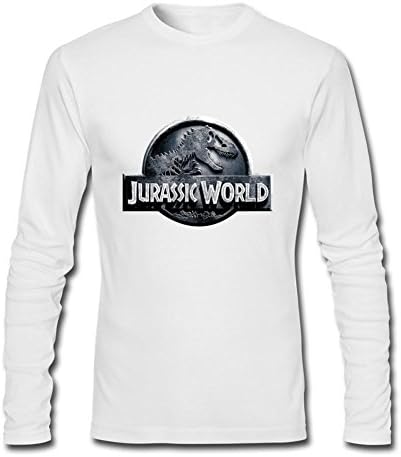 Boente Jurassic World Teaser Poster Men Long Sleeve T-shirt White M