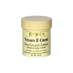Genes Vitamin E Creme Swiss Collagen Complex Moisturizing Creme for Dry and Sensitive Skin 16 oz