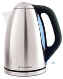 Russell Hobbs 14175 3kw Dakota Kettle in Brushed Stainless Steel with 1.7 ltr capacity and rapid boil