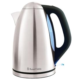 Russell Hobbs 14175 3kw Dakota Kettle in Brushed Stainless Steel with 1.7 ltr Capacity and Rapid Boil