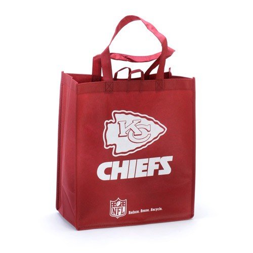 Kansas City Chiefs Red Reusable Tote Bag