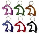 Horse Head Bottle Opener Keychain
