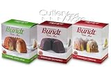 Nordicware Set of 3 Gourmet Bundt Cake Mixes