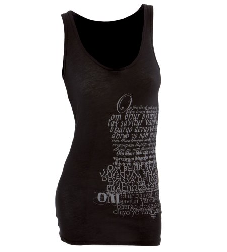 Natural Born Yogi Damen Yoga Shirt Magic Mantra, schwarz, S, wota.s.11-mama Preisvergleich