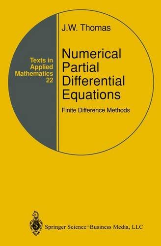 numerical partial differential equations finite difference methods texts in applied mathematics