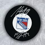 MARC STAAL & MICHAEL DEL ZOTTO NY Rangers DUAL-SIGNED Hockey PUCK