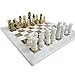 Handmade Staunton White and Green Onyx Marble Chess Board Game Set â€“ Best Board Games for Home DÃ©cor Gifts â€“ Suitable For Table DÃ©cor - Non Go Board Game - Non Checker Board Game