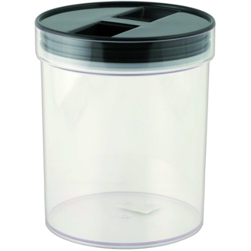 Clickclack Stack and Seal 3.3-Quart Canister, Charcoal Lid