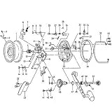 �_�C��(Daiwa) �o�C�L���O GS-66 �p�[�c:���C���X�g�b�p�[SC(���iNo.003) 10A:138