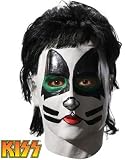 Adult Kiss Peter Criss Catman Costume Deluxe Mask