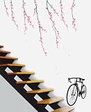 Instant Home/Wall Reusable Decal Stickers - Perfect Sakura Blossoms