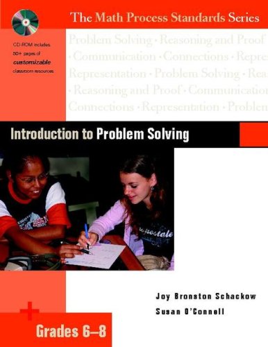 Introduction to Problem Solving, Grades 6-8 (The Math Process Standards Series, Grades 6-8)
