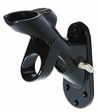 Toland Home Garden 410146 Black 2 Position Metal Pole Bracket