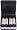 AccuEvolution - Pocket Size LED Battery charger (includes 4 AAA and 4 AA AccuEvolution LSD Batteries)