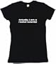 Actually I Am A Rocket Scientist Women's Babydoll Petite Fit Tee Shirt in 6 Colors Small thru XL