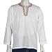 Mens Embroidered Kurta Casual Cotton Shirt India Chest 38 inches (gsk556)