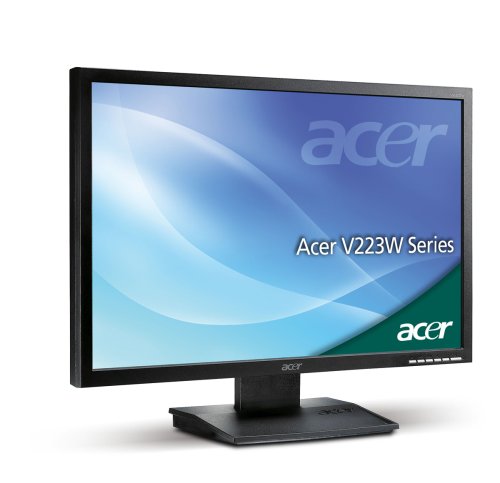 City Travel Guides Discounted  PC Hardware : Acer V223W 22 Zoll Widescreen TFT Monitor (Kontrast dyn. 2500:1, 5 ms Reaktionszeit), schwarzmatt