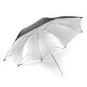 PhotoSEL UM11S Silver Photography Umbrella 109cm (43")