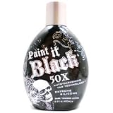 419yap5UHdL. SL160  NEW Paint It Black 50x Auto darkening Dark Tanning Lotion   13.5oz Darkening Tan Technology Delivers Extreme Dark Bronze Tanning Results Like the Cast of Jersey Shore