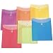 Filexec Poly envelope, Letter size,Assorted (Pack of 6) (50060-1492)