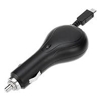 GTMax Retractable Rapid Car Charger with IC Chip for Boost Mobile Samsung Galaxy Prevail