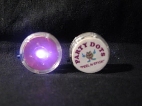 PARTY DOTS - Pink Peel N Stick LED Light - 20 Pack