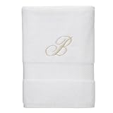 Review A Plus Marketing  / Fieldcrest™ Classic Monogrammed Bath Towel - White (M)