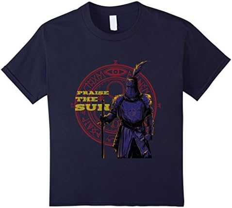 Kids praise the sun tshirt 12 Navy