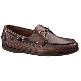 Mens Sebago SCHOONER Non-Slip Boat Shoes BROWN 7 WW by Sebago
